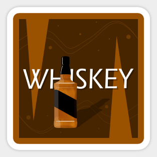 Whiskey Sticker